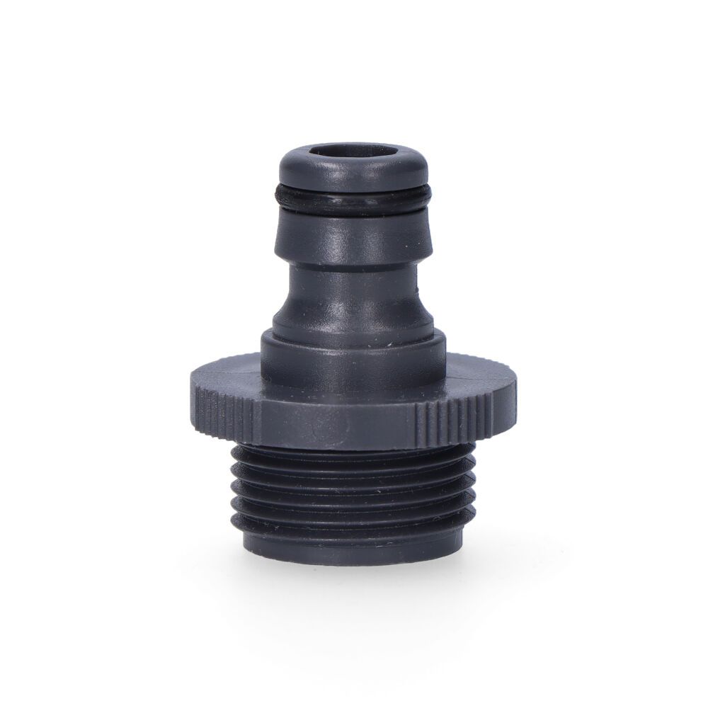 Conector macho roscado de ¾ POL