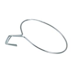 Suporte para floreira de varanda com acabamento em zinco, Ø16 cm