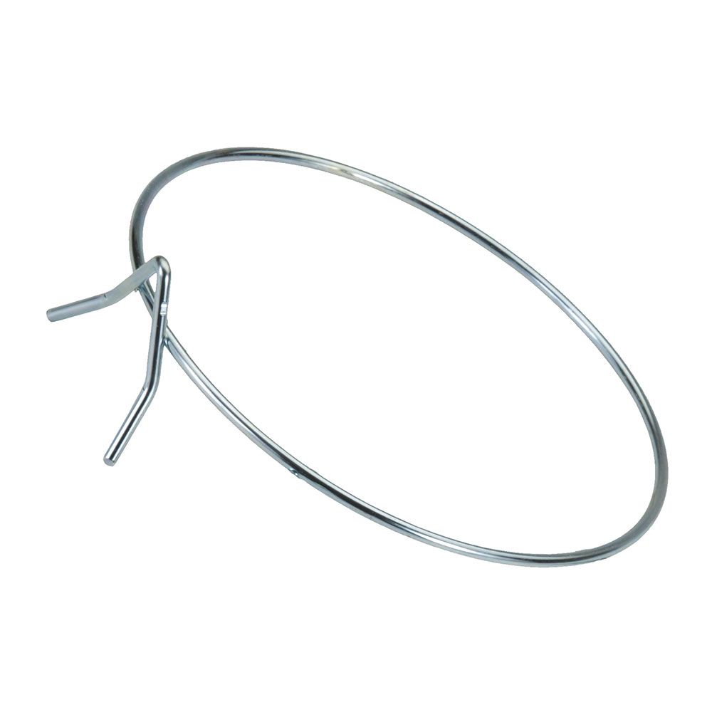 Suporte de parede para vaso de plantas com acabamento em zinco, Ø16 cm