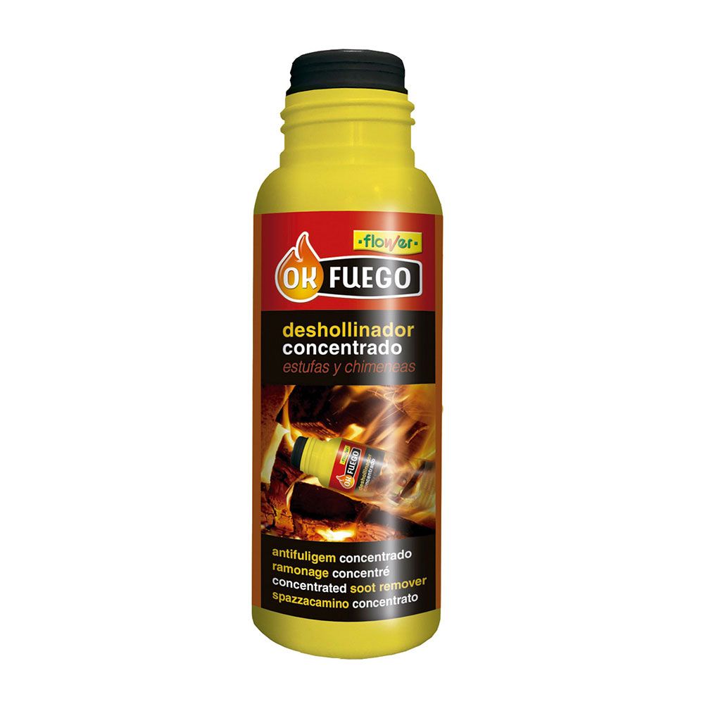 Okfuego limpa fuligem concentrado para lareiras e chaminés 250g