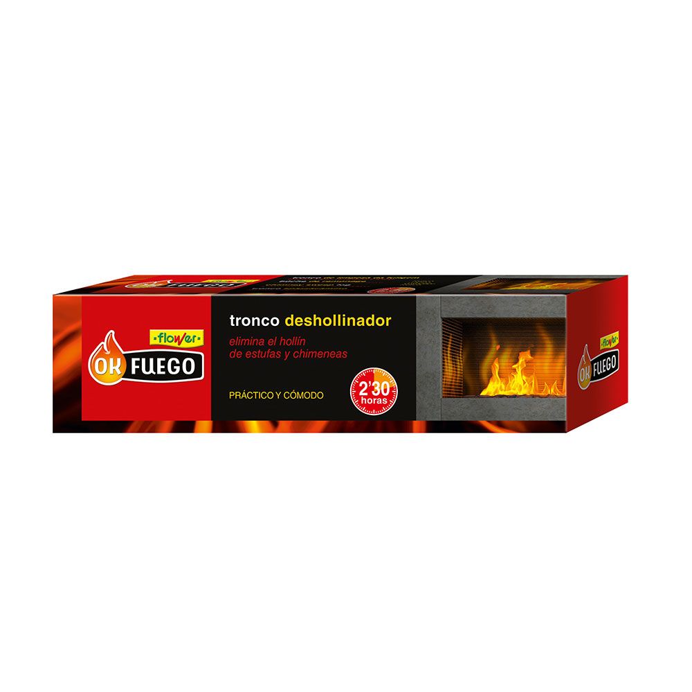 Okfuego tronco limpa-fuligem