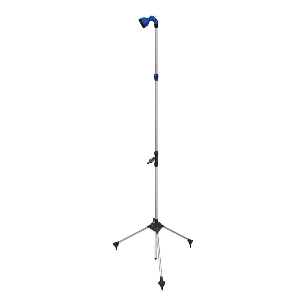 BLUE BIRD-ALTADEX Chuveiro de jardim com tripé pássaro azul de 130-210cm