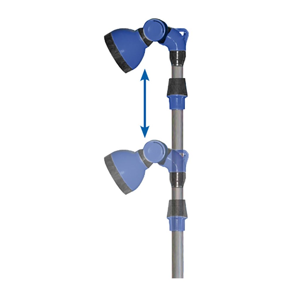 BLUE BIRD-ALTADEX Chuveiro de jardim com tripé pássaro azul de 130-210cm - Image 3