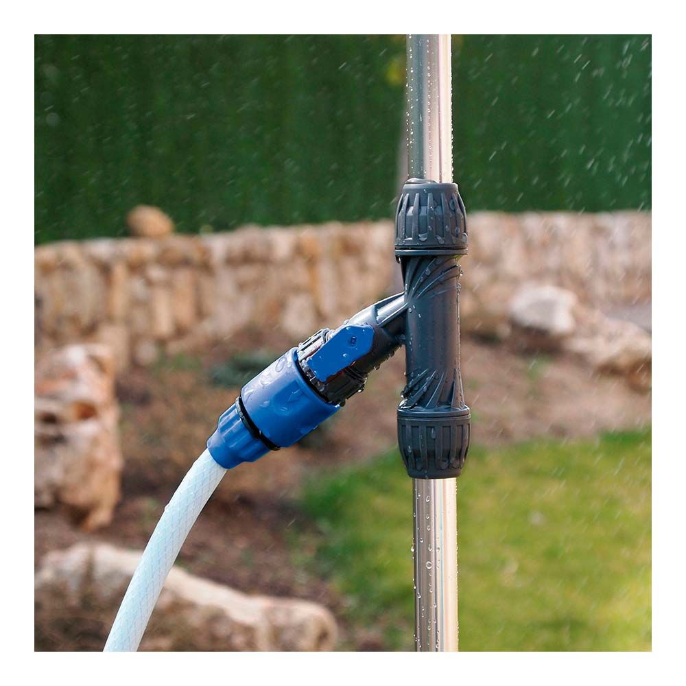 BLUE BIRD-ALTADEX Chuveiro de jardim com tripé pássaro azul de 130-210cm - Image 4