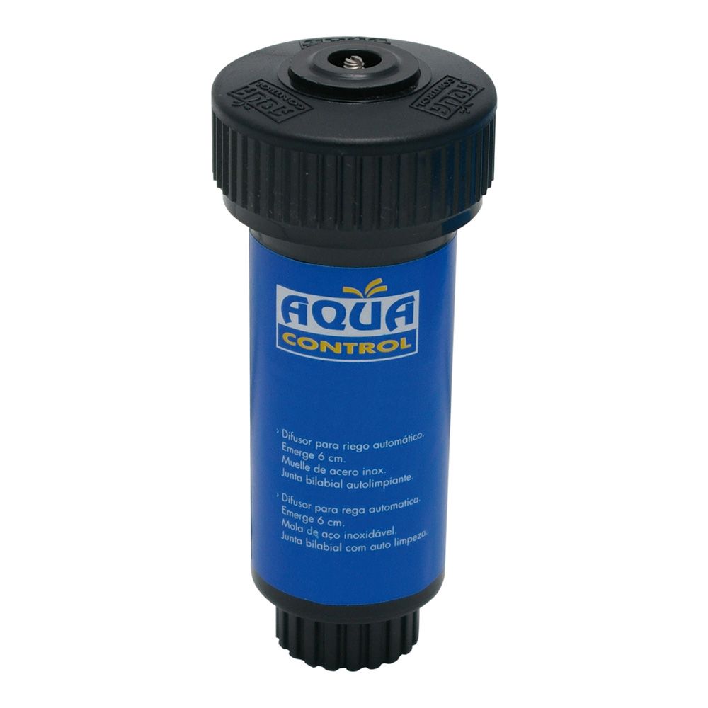 Difusor com bocal, jato de 6 cm, alcance de 360° de 2 a 4 m