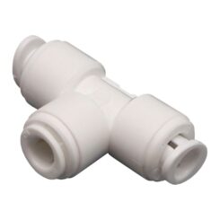 Adaptador T de polietileno com distribuição automática de ¼ POL