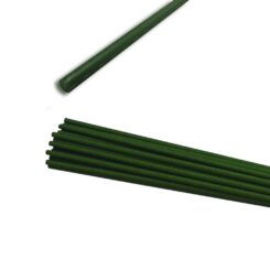 Tutor de plástico verde para plantas ø1,1 x 180 cm
