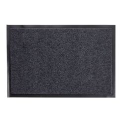 Tapete preto anti-derrapante 60 x 40 cm