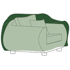 Capa protetora para cadeirão, 130 x 90 x 70 cm, 240 g/m²