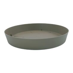 PLASTIKEN Placa de injeção Taupe ø17 cm para pote ref: 74928