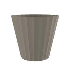 Vaso doric moldado por injeção, COR taupe, Ø32 x 29 cm