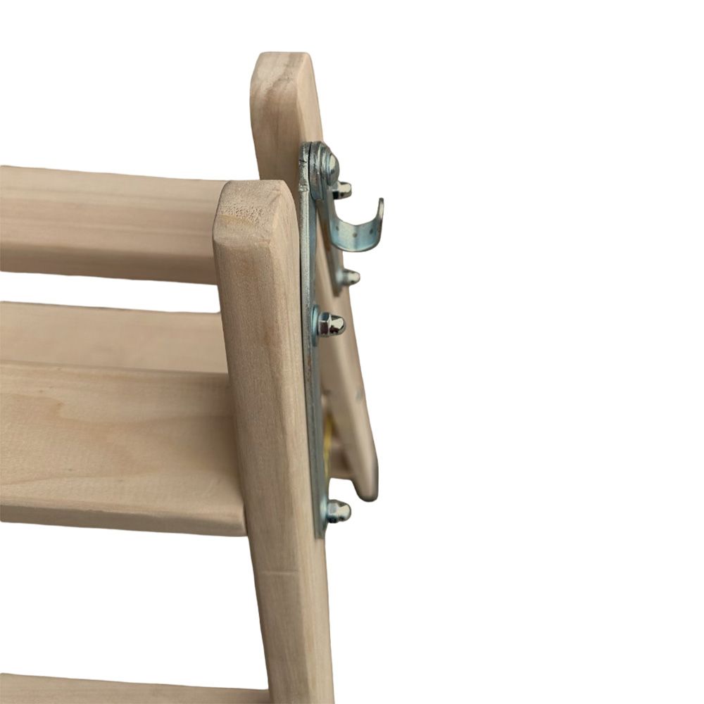 Escadote de madeira degraus largos 164cm altura BLD-6 plabell - Image 3