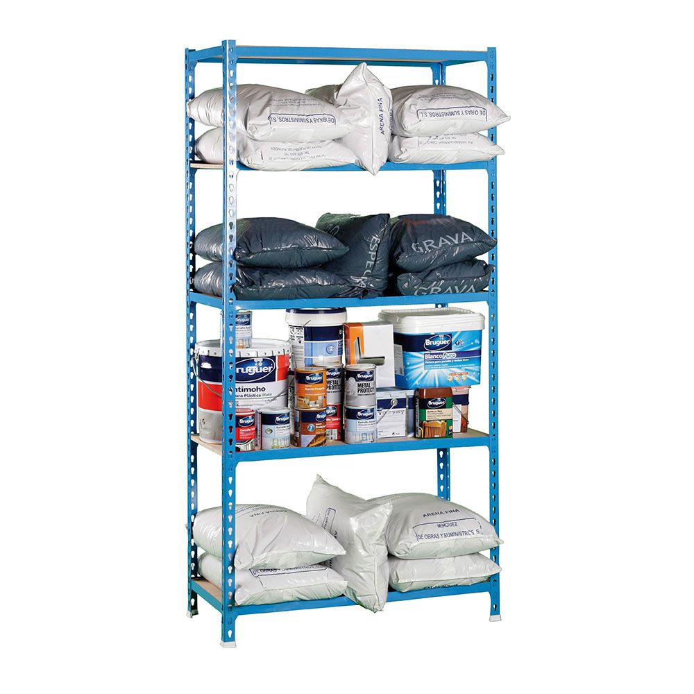 SIMON RACK Estante metálica sem parafusos com aglomerado maderclick plus 5/500 simon rack - Image 2