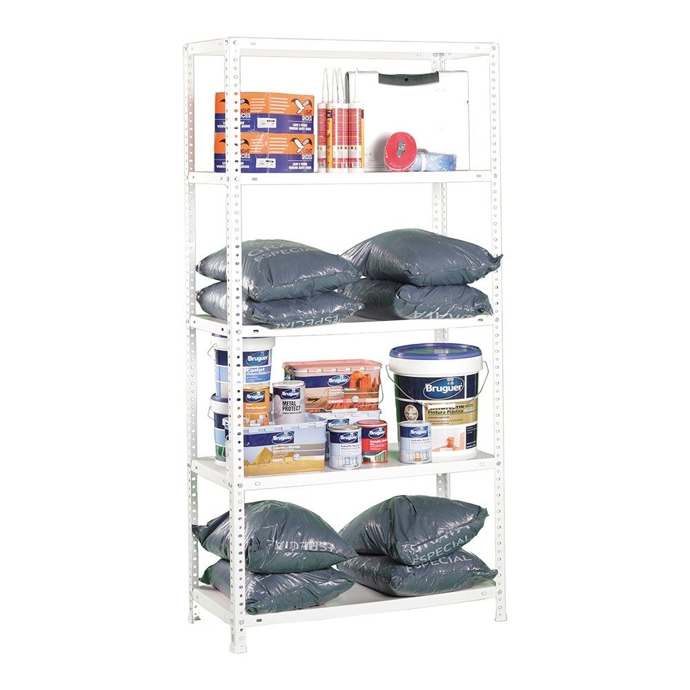 SIMON RACK Kit de estantes metálicas Comfort 5/300 rack simon branco - Image 2