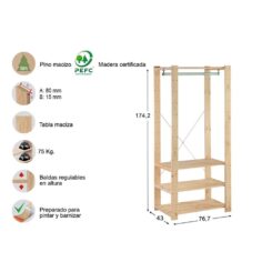 Kit de curativo Evolution 76,5 x 38,5 x 174,5 cm