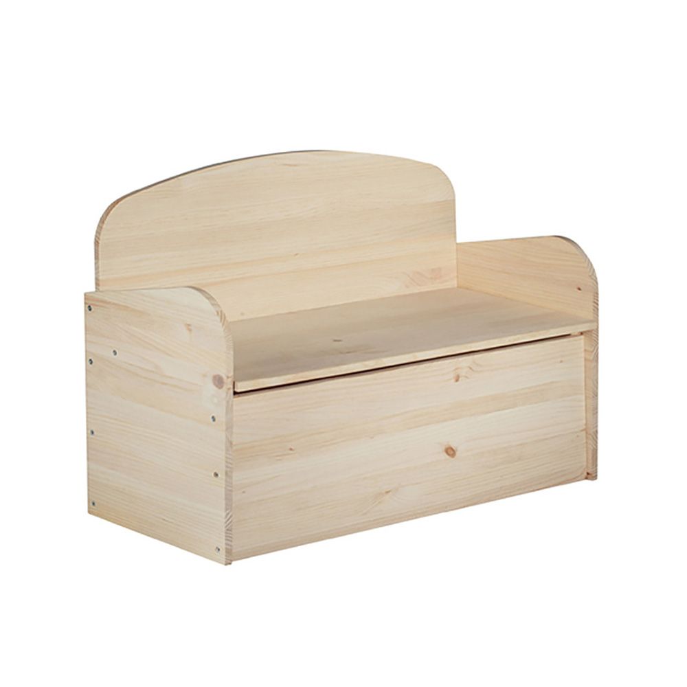 Banco baul deco de pinho 90x62x38cm astigarraga