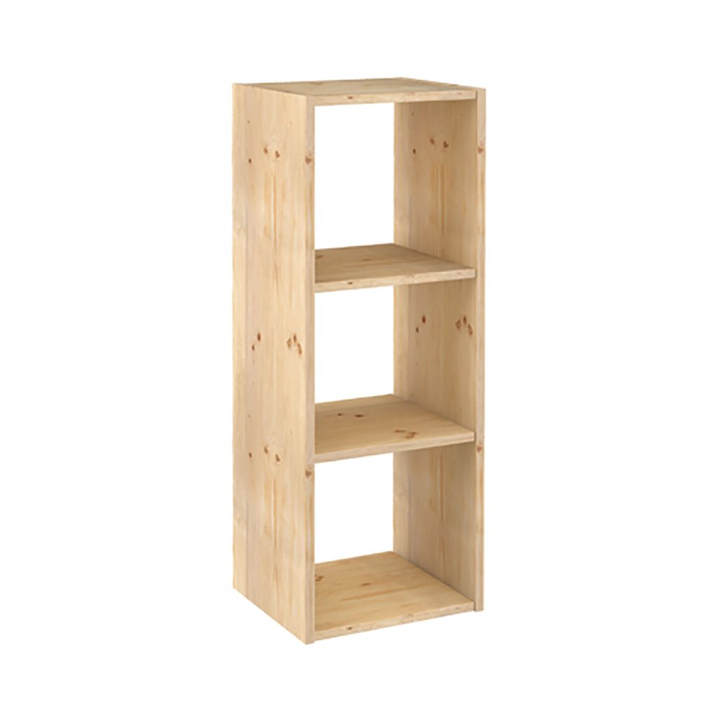 Estante modular 3 cubos dinamic pinho maciço 107x36,2x34cm astigarraga