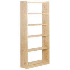 Livraria gala 6 prateleira de 80cm pinho MACIÇO79,6x25x184,7cm astigarraga