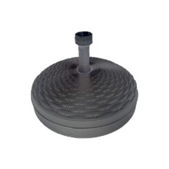 Base para chapéu-de-sol 20 l cor: preto Ø46x15cm ipae progarden