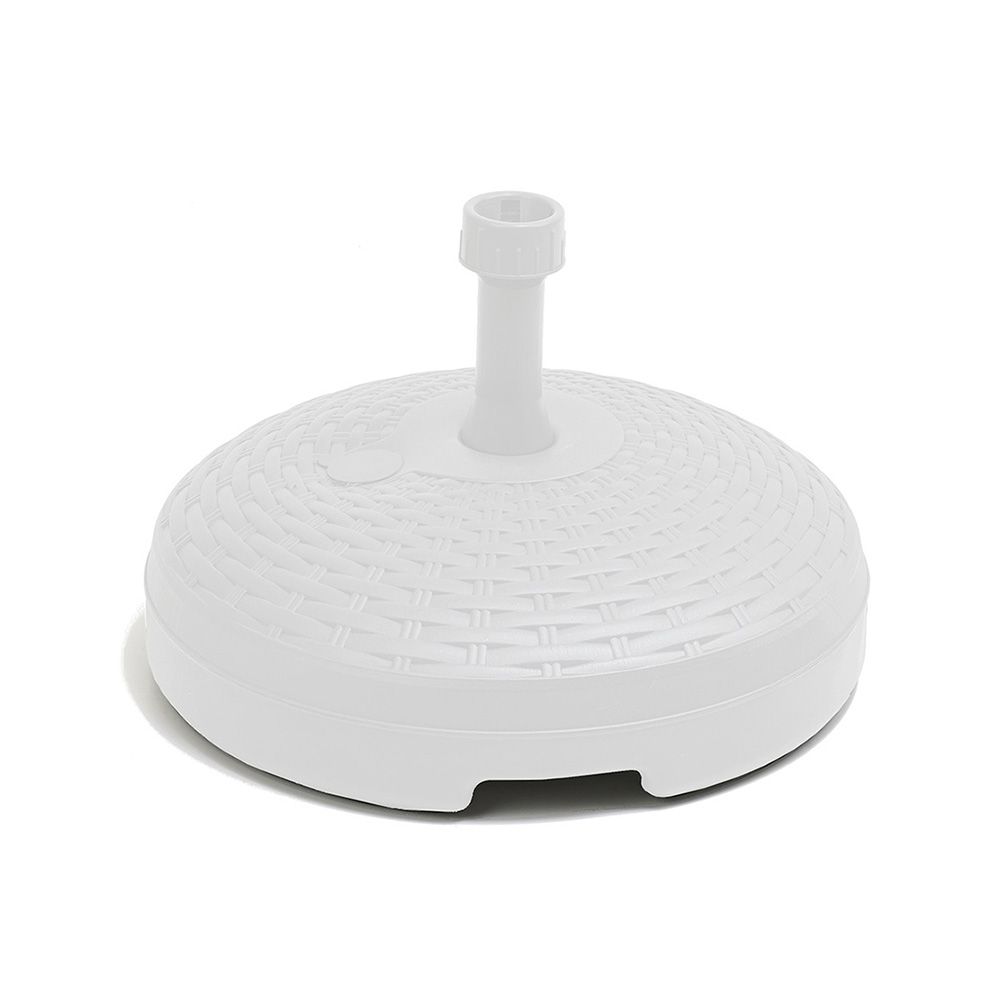 Base para chapéu-de-sol 20 l branco Ø45 x 15 cm