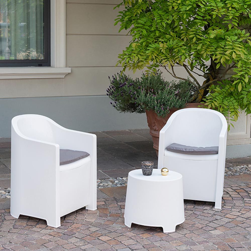 Conjunto de terraço luna branco - Image 2