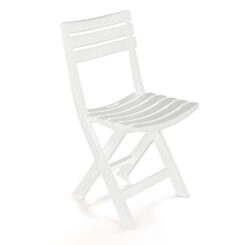 Cadeira dobrável birki, branca, 44 x 41 x 78 cm