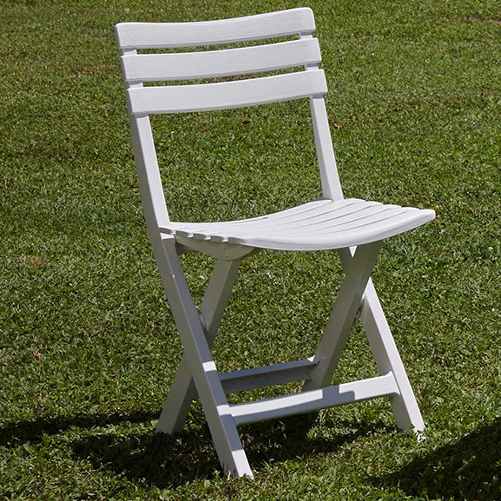 Cadeira dobrável birki, branca, 44 x 41 x 78 cm - Image 2