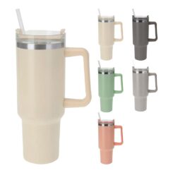 Caneca de viagem thermo 1200 ml cores variadas