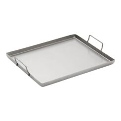 Bandeja de aço para forno 18 x 18 x 1,5 cm