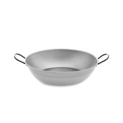 Frigideira funda polida com pegas Ø30cm. vaello