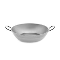 Frigideira funda polida com pegas Ø34cm. vaello