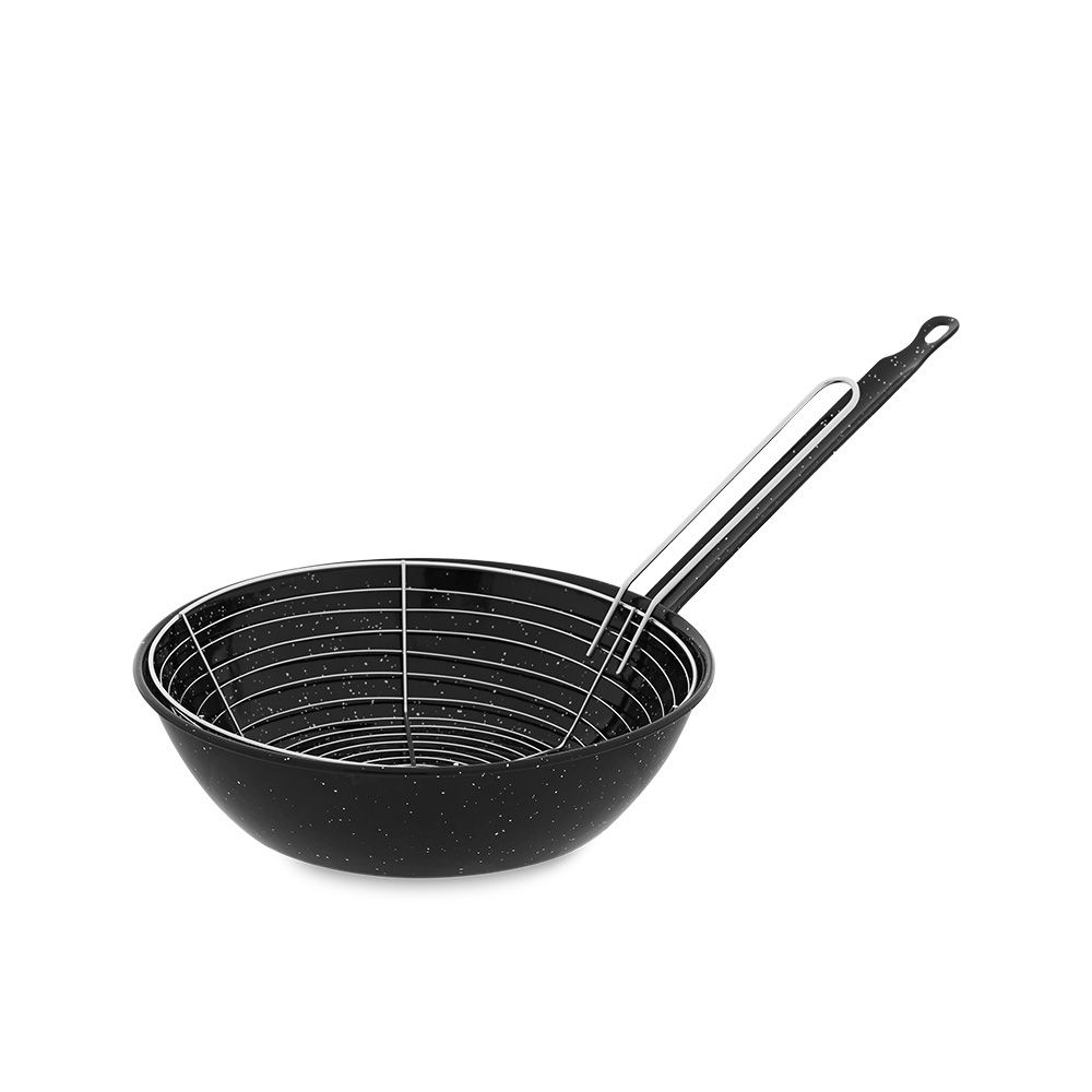 Frigideira/fritadeira com cesto Ø24cm. vaello