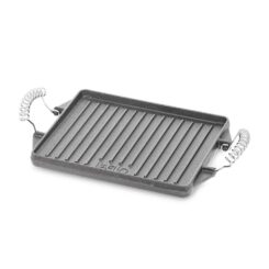Chapa retangular de ferro fundido 47 x 27 cm