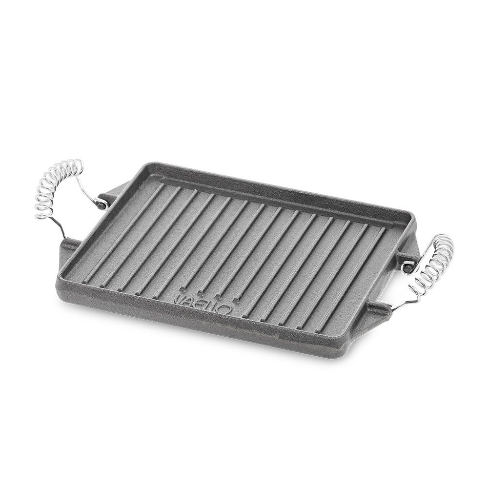 Chapa retangular de ferro fundido 47 x 27 cm