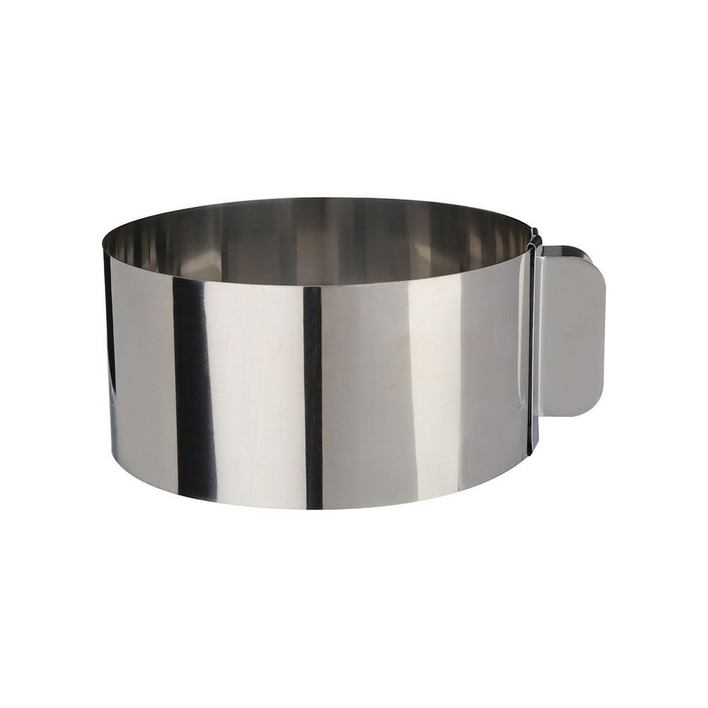 Molde para empratar extensivel inoxidavel Ø16 cm a 30 cm