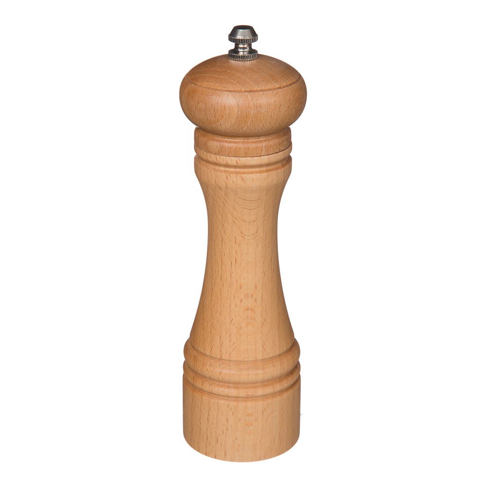Moinho para sal/pimenta de madeira 22 cm