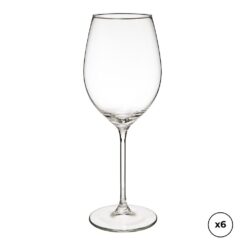 Copos de vinho de vidro 41 cl, 6 UDS