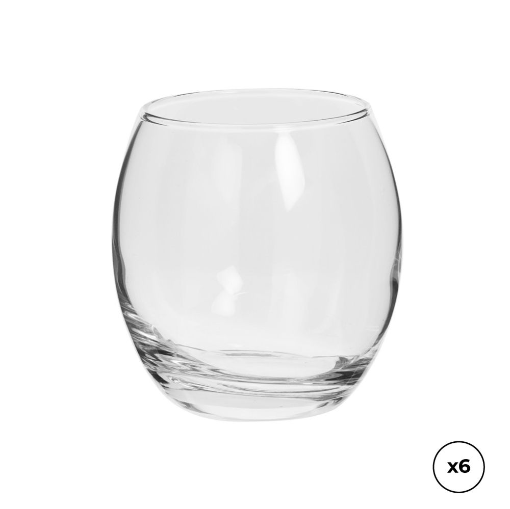 Copos de água cesari 400 ml, 6 UDS