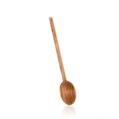 Colher de madeira de oliveira oval 30 cm