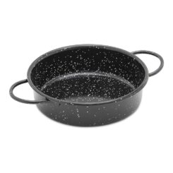 Assadeira com pegas esmaltada Ø16cm vaello