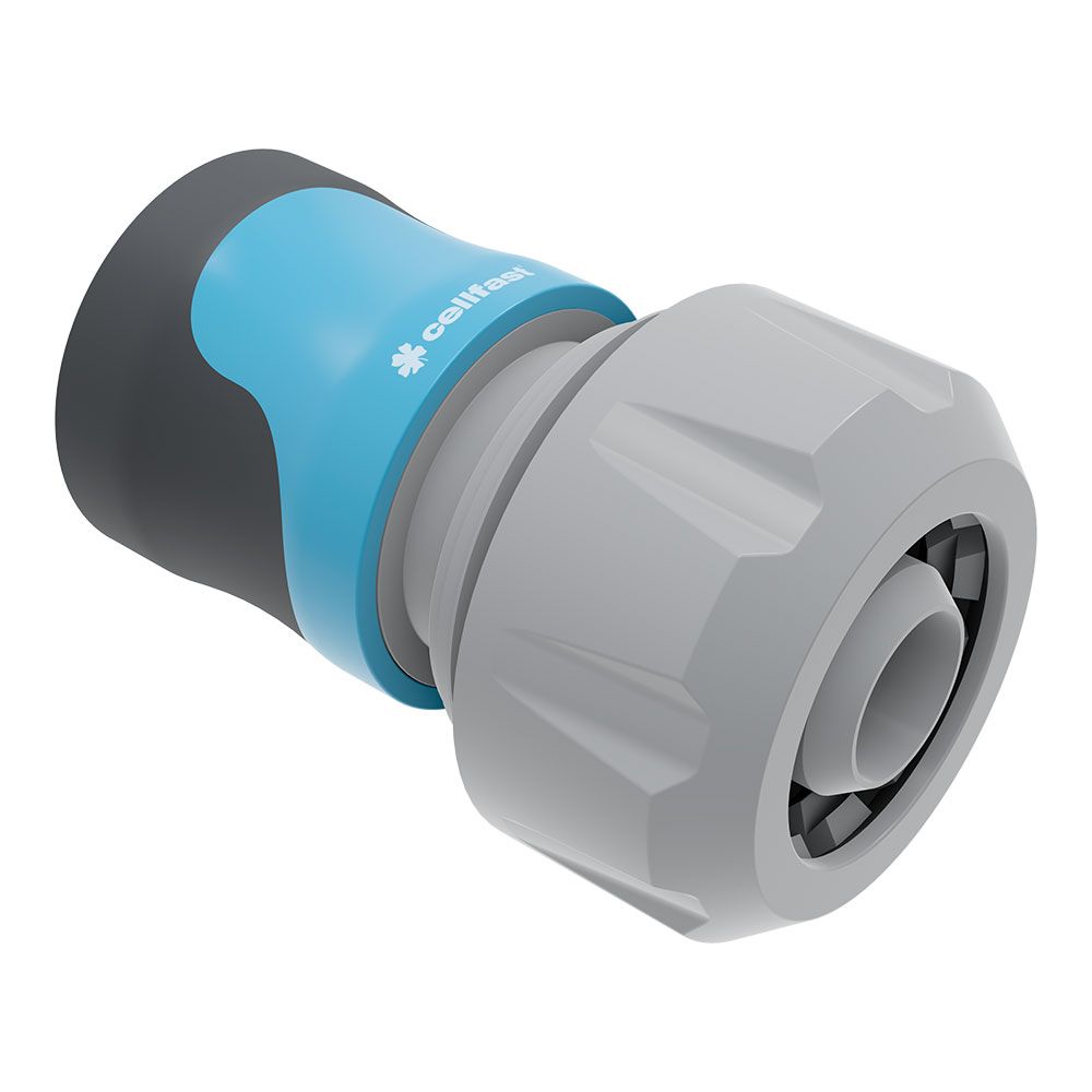 Conector rápido de mangueira safetouch cellpro de fluxo de água 6 bar, ¾ polegada, blister