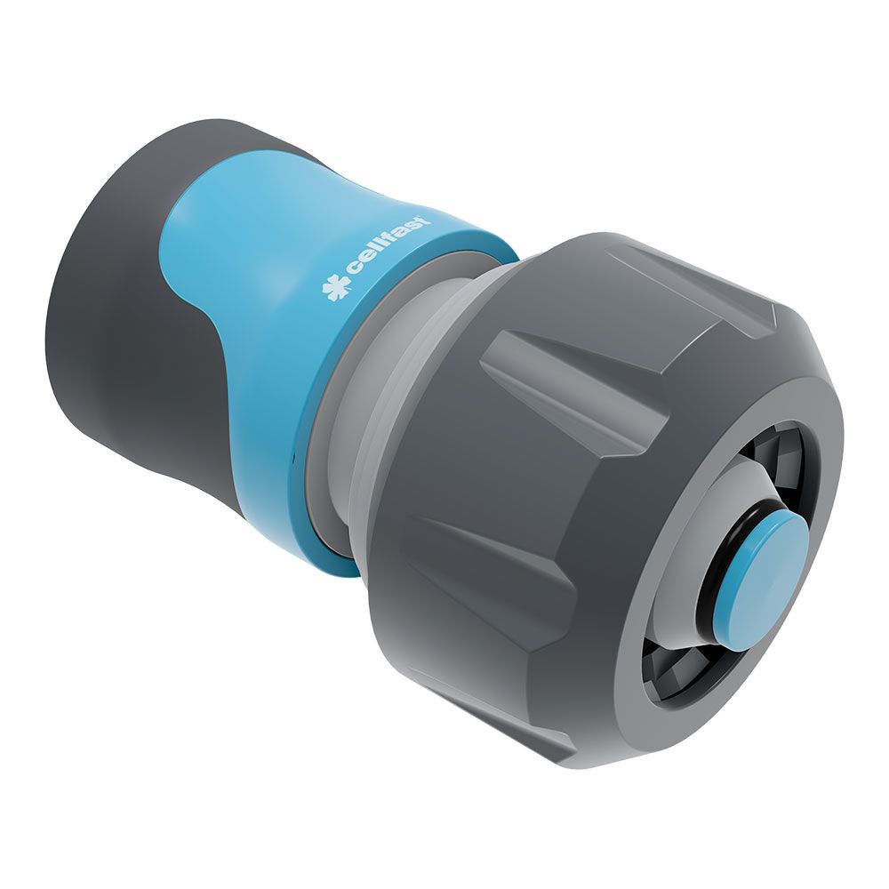 Pare safetouch cellpro conector rápido de mangueira de 6 barras, ¾ polegada, blister