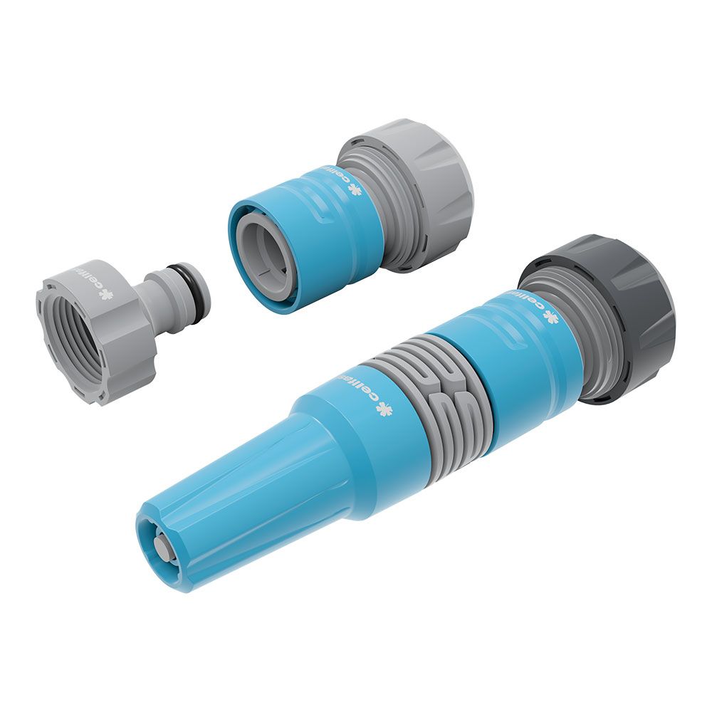 Lança e conectores de irrigação Cellpro 6 bar, 2 funções, ¾ polegada, blister