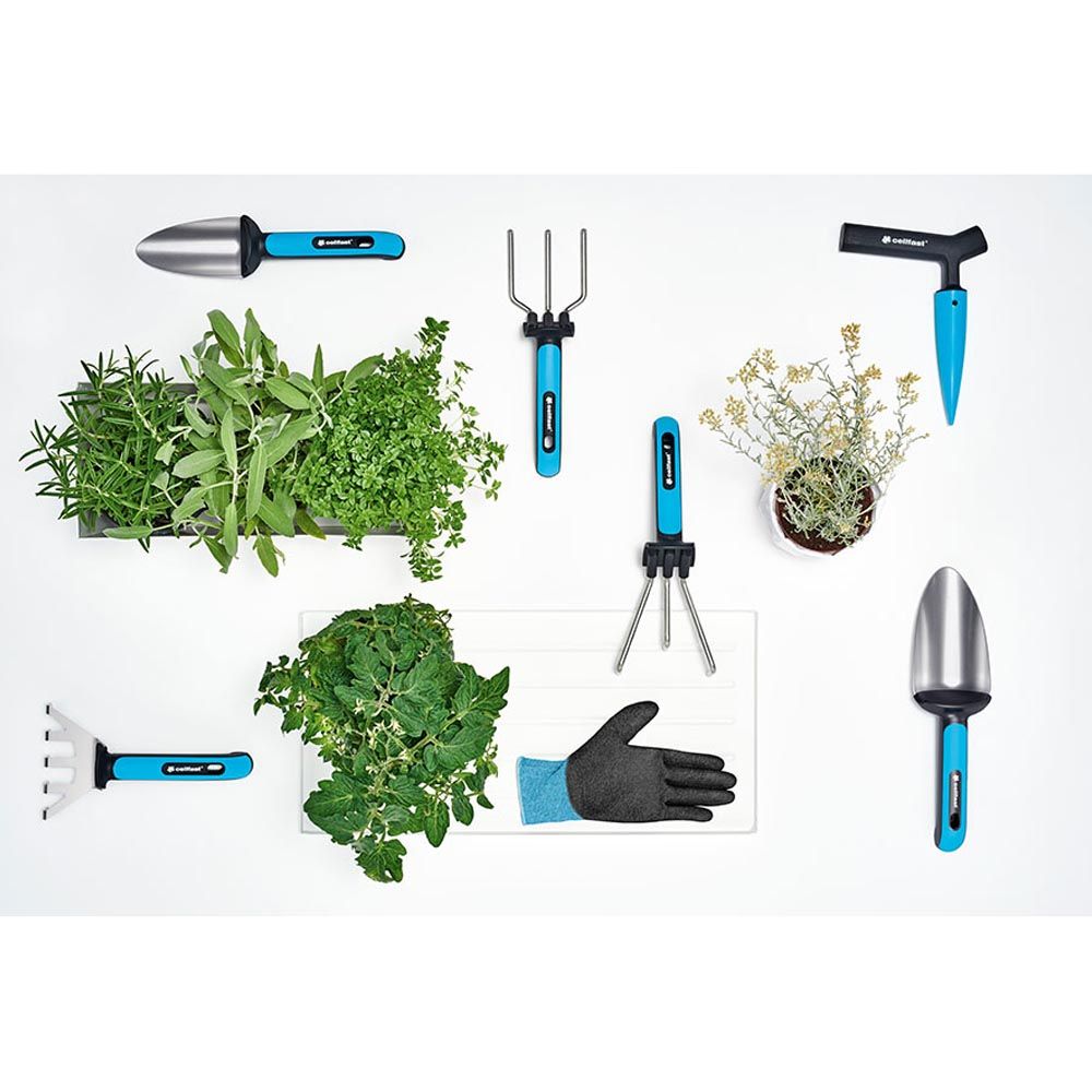 Ferramentas manuais energo para cultivo, 7 peças - Image 3