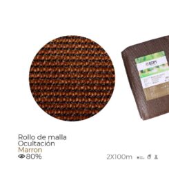 Rede de ocultação castanha 90 g/m² 1,5 x 10 m