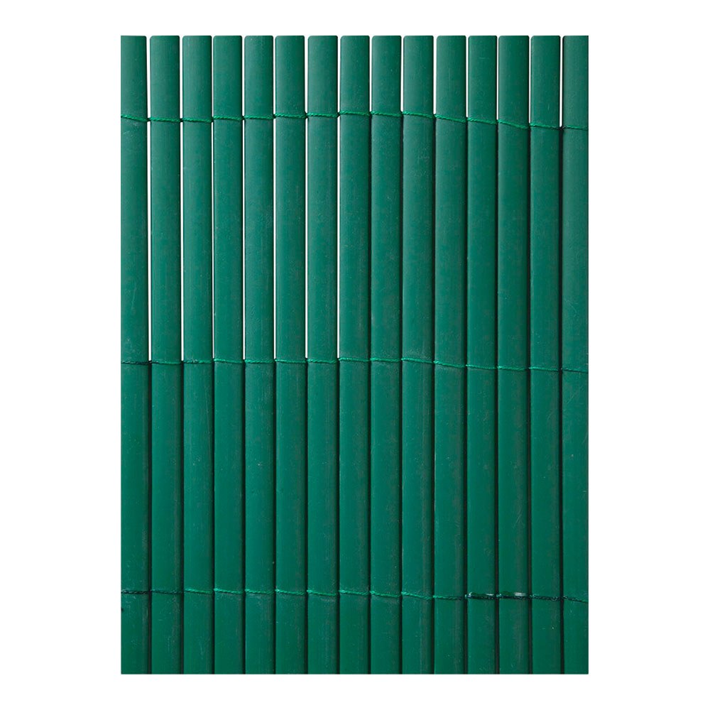 Tela de junco dupla face em PVC verde, 1 x 3 m