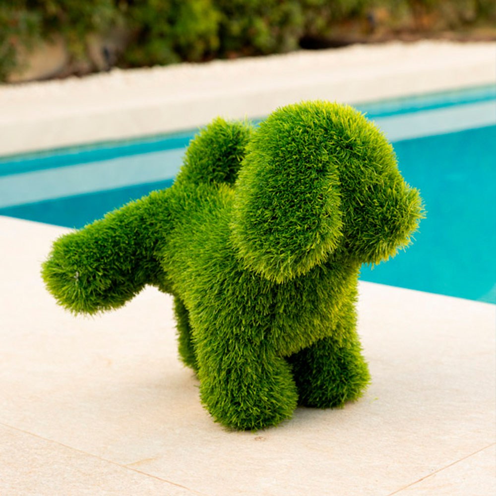 Figura de relva, cão pata, 24 x 35 x 35 cm - Image 2