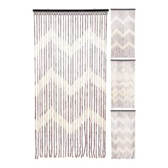 Cortina de bambu para porta, diversos modelos, 90 x 180 cm