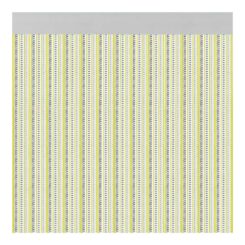 Cortina de porta modelo brescia, amarela, 90 x 210 cm