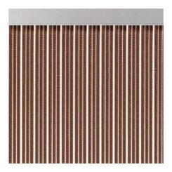 Cortina PER porta fita S-350 castanho 90 x 210 cm